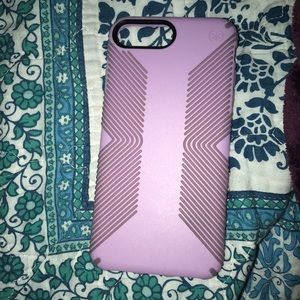 purple speck case